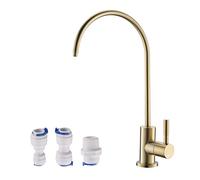 Havin HV801 Non-Air Gap Drinking Water Beverage Faucet - Reverse Osmosis RO Faucet (Brushed Gold)