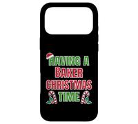 Having A Baker Christmas Time Family Reunion Name Case for iPhone 17 Pro Max