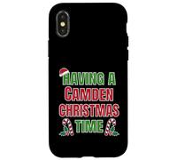 Having A Camden Christmas Time Family Reunion Name Case for iPhone X/XS