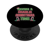 Having A Charlie Christmas Time Family Reunion Name PopSockets Adhesive PopGrip