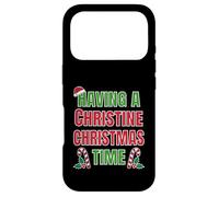 Having A Christine Christmas Time Family Reunion Name Case for iPhone 17 Pro