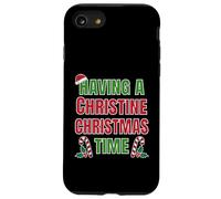 Having A Christine Christmas Time Family Reunion Name Case for iPhone SE (2020) / 7/8