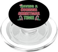 Having A Corinne Christmas Time Family Reunion Name PopSockets PopGrip for MagSafe