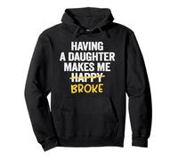 Having A Daughter Makes Me Broke Dad From Daughter Father Pullover Hoodie