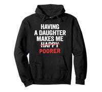 Having A Daughter Makes Me Poorer Dad Father Mens Pullover Hoodie
