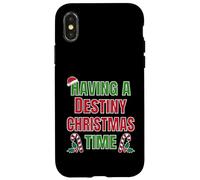 Having A Destiny Christmas Time Family Reunion Name Case for iPhone X/XS