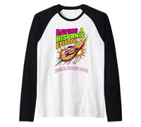 Having A Hispanic Episode Heritage Month Funny Sandal Pun Raglan Baseball Tee