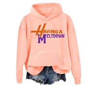 Having A Meltdown Hoodie Unisex Orange