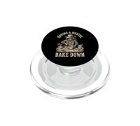 Having A Mental Bake Down Cowboy Raccoon Baker Baking Lover PopSockets PopGrip for MagSafe