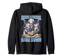 Having A Mental Bake Down Funny Skeleton Baker Baking Lover Zip Hoodie