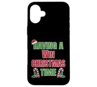 Having A Win Christmas Time Family Reunion Name Case for iPhone 16 Plus