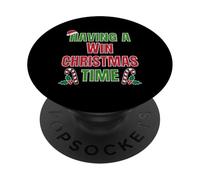 Having A Win Christmas Time Family Reunion Name PopSockets Adhesive PopGrip