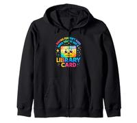 Having Fun Isn’t Hard Library Card Reading Shirt Zip Hoodie
