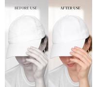 Having Home Racks Clear Hat Holder Use Inner Space-Saving Display Stand for - Closet Retail Store and Business 10-Pack PVC Baseball Cap Support - Transparent Hat Shaper(（56-60CM）)