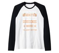 Having Too Many Goats is Like Eating Too Much Cake You Know Raglan Baseball Tee