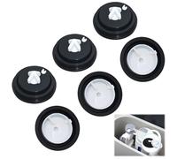 HAVIRI Pack of 6 Replacement Rubber Ball Valve Washers, Replacement for Siamp Diaphragm Washer Inlet Float Valve Diaphragm Washer Fits for Siamp Fill Valves