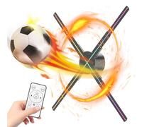 HAVisikr 3D Hologram fan-Hologram fan 2000*1356PX Resolution 678 pcs HD LED Beads -Holographic Video Advertising Projector Support APP, Bluetooth Audio, Splicing (22 inch 16G)