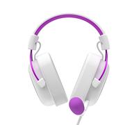 havit Headphone Headphone HV-H2002d Purple, Gamer, with Microphone, 53mm Speaker, 3.5mm Plug: Compatible with XBOX ONE and PS4, HV-H2002d Color Purple and White