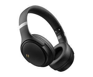 havit H630BT PRO ANC - Bluetooth Noise Cancelling Headphones Wireless with Microphone - 50+ Hrs Playtime, Folding Design, Dual Device Connection, Connect via BT/Aux/TF Card, Over Ear/Head - Black