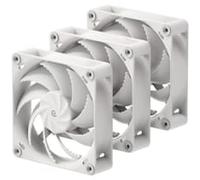 HAVN H12 Triple Pack 120mm PC Fans - High-Performance FDB, Quiet 32.2dBA Operation, Daisy-Chain Loopin Cable System, Superior Airflow Cooling - White