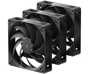 HAVN H14 Triple Pack 140mm Case Fans - 85.18CFM Airflow, Quiet 30.8dBA Operation, FDB, Daisy-Chain Loopin Cable System - Premium Cooling Fans - Black