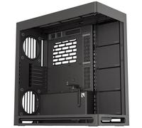 HAVN HS 420 PC Case, Midi-Tower, E-ATX, Tempered Glass - Black