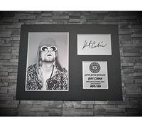 Havoc Kurt Cobain Limited Edition Signed Autograph Display - Mounted and Ready to be Framed - Nirvana