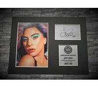Havoc Lady Gaga Limited Edition Signed Autograph Display - Mounted and Ready to be Framed