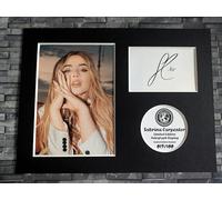 Havoc - Sabrina Carpenter Limited Edition Signed Autograph Display - Mounted and Ready to be Framed Print - Art V1