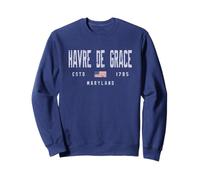 Havre de Grace Maryland Field/Havre de Grace MD Sweatshirt