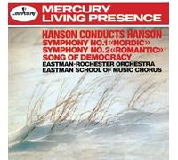 Hawa-Dohanson / Eastman Rochester Philharmonic Orchestra - Hanson: Symphony No.1 Nordic, No.2 Romantic [Japan CD] UCCD-4741