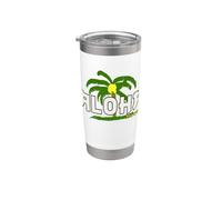 Hawaii Aloha Palm Tree Stainless Steel Insulated Tumbler