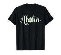Hawaii Aloha State-of Mind Floral Beach Retro Sunny Escape T-Shirt