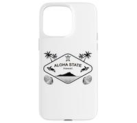 Hawaii Aloha State Sea Turtle Palm Trees Island Souvenir Case for iPhone 15 Pro Max