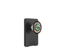 Hawaii Aloha State Travel Illustration Design PopSockets PopWallet for MagSafe