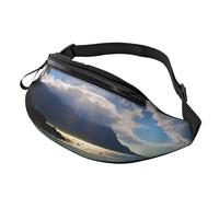 hawaii beach Fanny Pack for Men Women Fashion Waist Packs Travel Crossbody Bag With Adjustable Strap Everywhere Belt Bag Waterproof Chest Bags Cycling Bum Bag Wallet