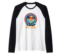 Hawaii Beach Surf Aloha Hawaiian Raglan Baseball Tee
