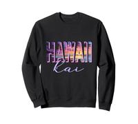 Hawaii Beaches Retro Sunset Tropical Sweatshirt