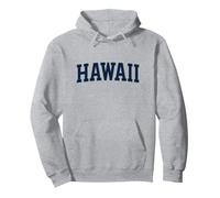 Hawaii Collegiate Style Varsity Block Letter Pullover Hoodie