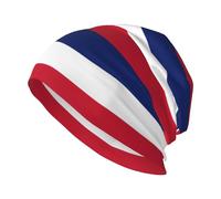 Hawaii Flag Adult Knitted Hat Soft and Comfortable Breathable and Not Stuffy Suitable for Daily Sports Outdoor and Travel Black