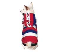 Hawaii Flag Print Dog Hoodie For Small Dogs, Warm, Soft, And Breathable Sweatshirt, Easy To Wear Jumper, Pet Winter Weather Coat Pullover