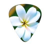 Hawaii Flower 1 Guitar Picks Set-Premium Abs Material,Various Thicknesses-Enhance Your Playing Experience