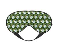Hawaii Flower 1 Printing Versatile Sleep Eye Cover Soft Eye Mask Reversible for Meditation & Travel Eye Mask Unisex