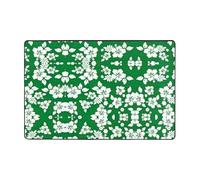 Hawaii Flower Door Mats Indoor Outdoor Perfect Dust Grabbing Doormats Kitchen Entrance Front Door