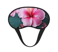 Hawaii Flower Sleep Mask for Side Sleeper, Light Blocking Night Masks for Sleeping Eye Mask for Women Men Eye Cover Soft Comfortable Eye Shade for Travel, Nap