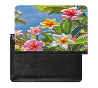 Hawaii Flowers Passport Holder Passport Cover Protector Essentials with Credit Card Slots for Women Men