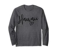 Hawaii Heart Women's Love Hawaii Long Sleeve T-Shirt