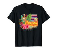 Hawaii Hula Dancer Retro Pacific Vintage Souvenir Value Graphic T-Shirt