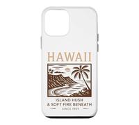 Hawaii Island Hush & Soft Fire Beneath Vintage Art Case for iPhone 12 mini