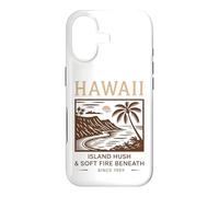 Hawaii Island Hush & Soft Fire Beneath Vintage Art Case for iPhone 17